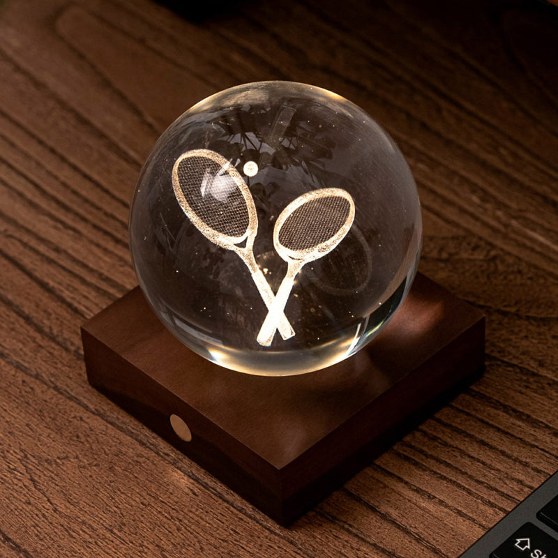 Gingko Amber Crystal Light, Tennis Racket