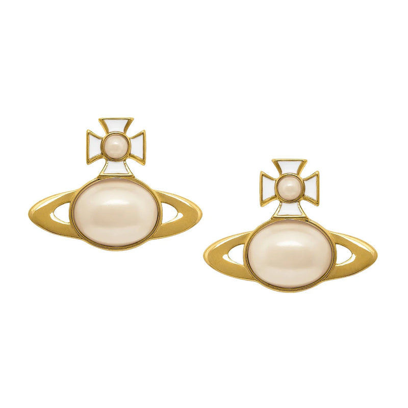 Vivienne Westwood Gaby Earrings, Gold Plated