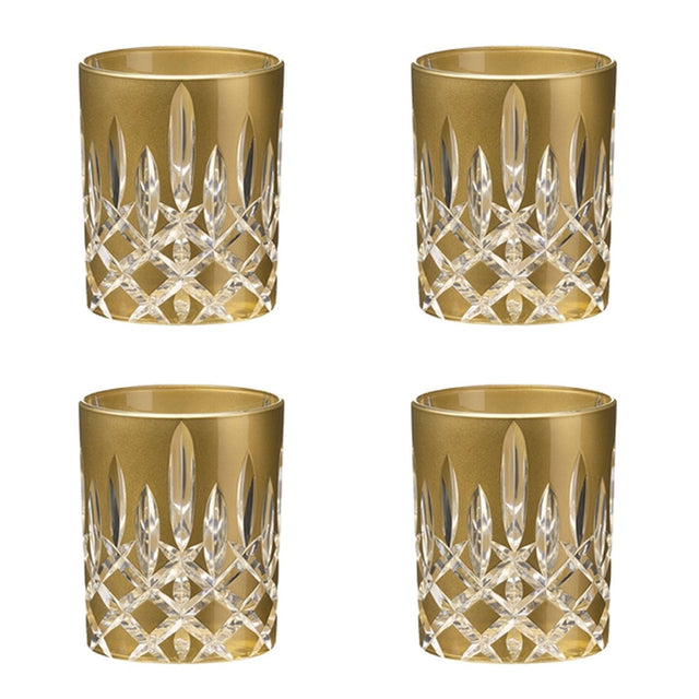 Riedel Laudon Gold Tumblers, Set of 4
