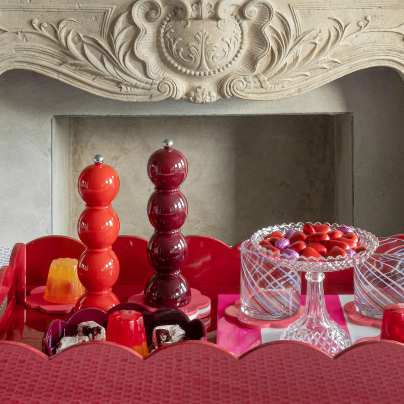 Addison Ross Red Bobbin Salt / Pepper Mill