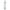 Addison Ross Clear Icy Bobbin Salt or Pepper Mill