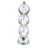 Addison Ross Clear Icy Bobbin Salt or Pepper Mill