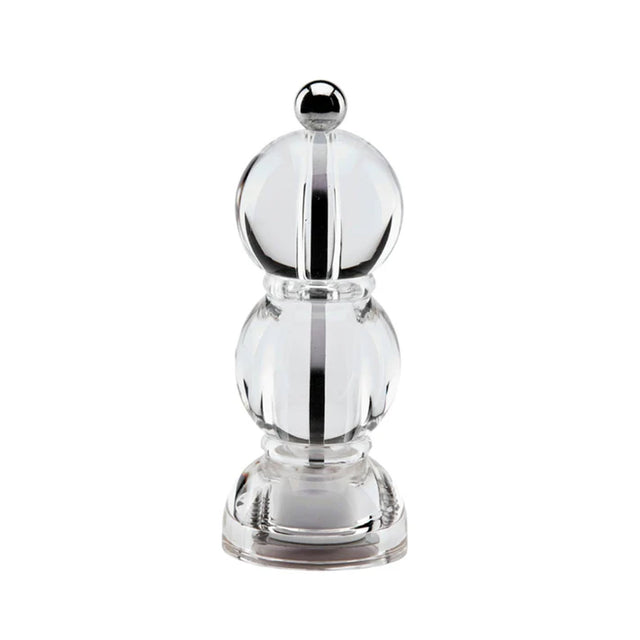Addison Ross Clear Icy Mini Bob Salt or Pepper Mill