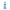 Addison Ross Blue Icy Mini Bob Salt or Pepper Mill
