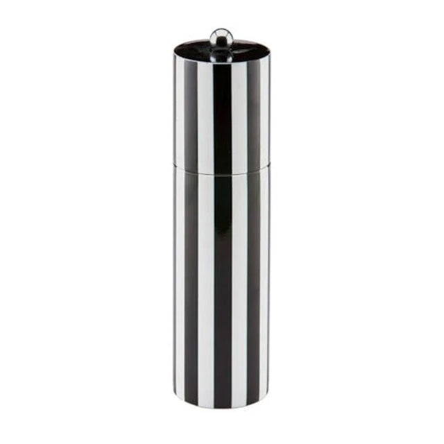 Addison Ross Black & White Column Salt / Pepper Mill