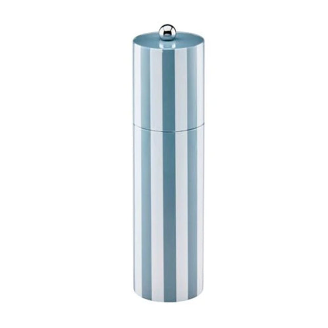 Addison Ross Chambray & White Column Salt / Pepper Mill