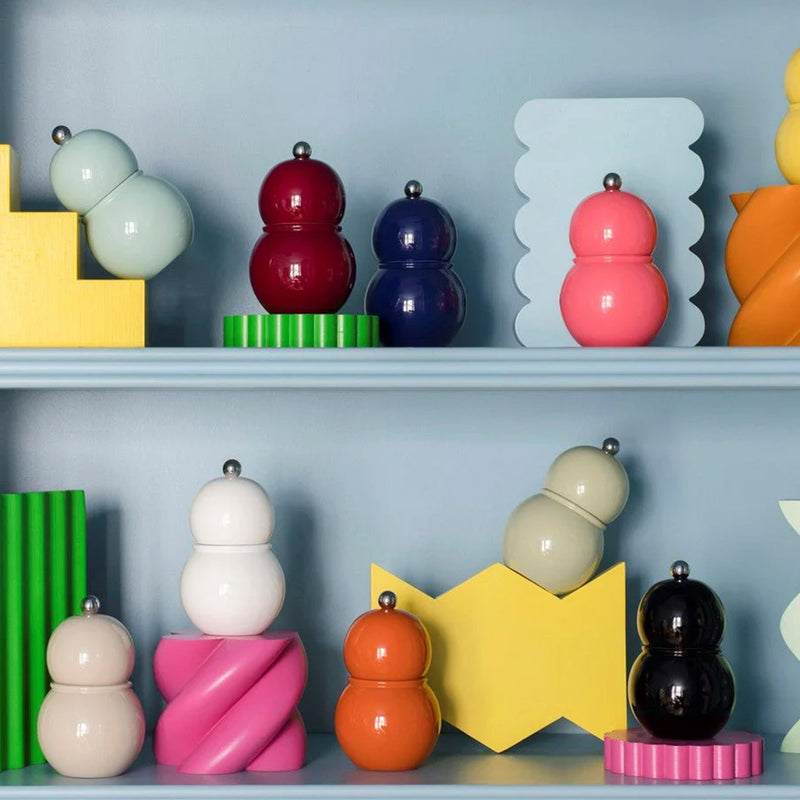 Addison Ross Navy Chubbie Salt / Pepper Mill