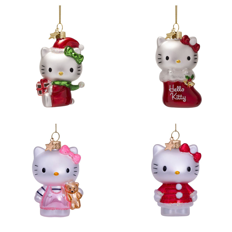 Vondels Hello Kitty Hanging Christmas Decoration Bundle