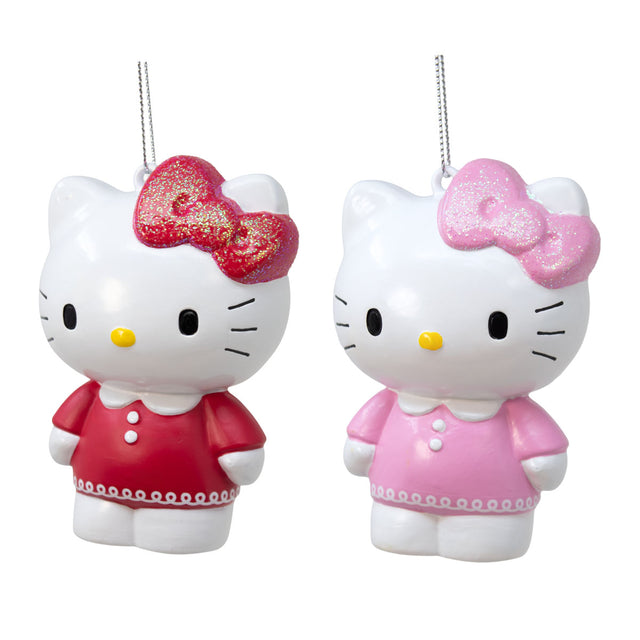 Christmas Inspirations Assorti Hello Kitty Pink/Red Ornament