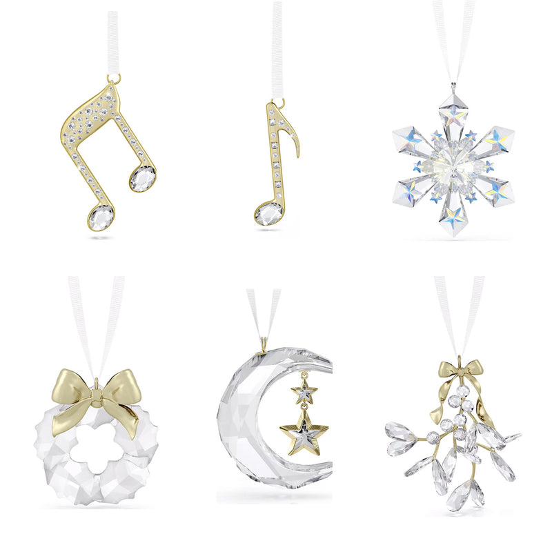 Swarovski Holiday Magic Hanging Ornament Set