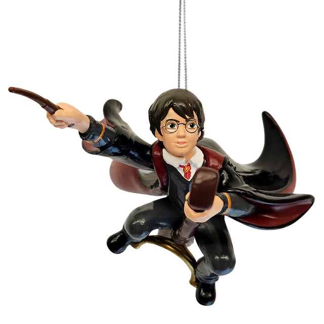 Christmas Inspirations Harry Potter on Broomstick Ornament