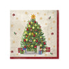 Ideal Home Range Festive Tree Cream Lunch Napkins