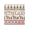 Ideal Home Range Christmas Joy Cream Lunch Napkins