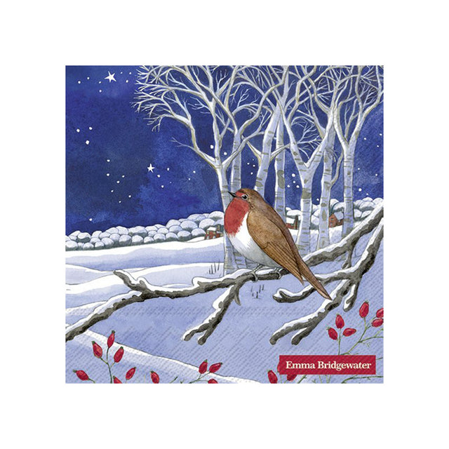 Ideal Home Range Midnight Robin Lunch Napkins