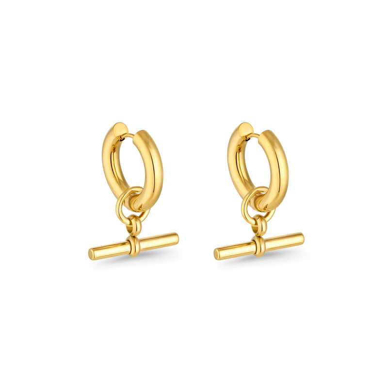 Amori Jean Hoop Earring Gold