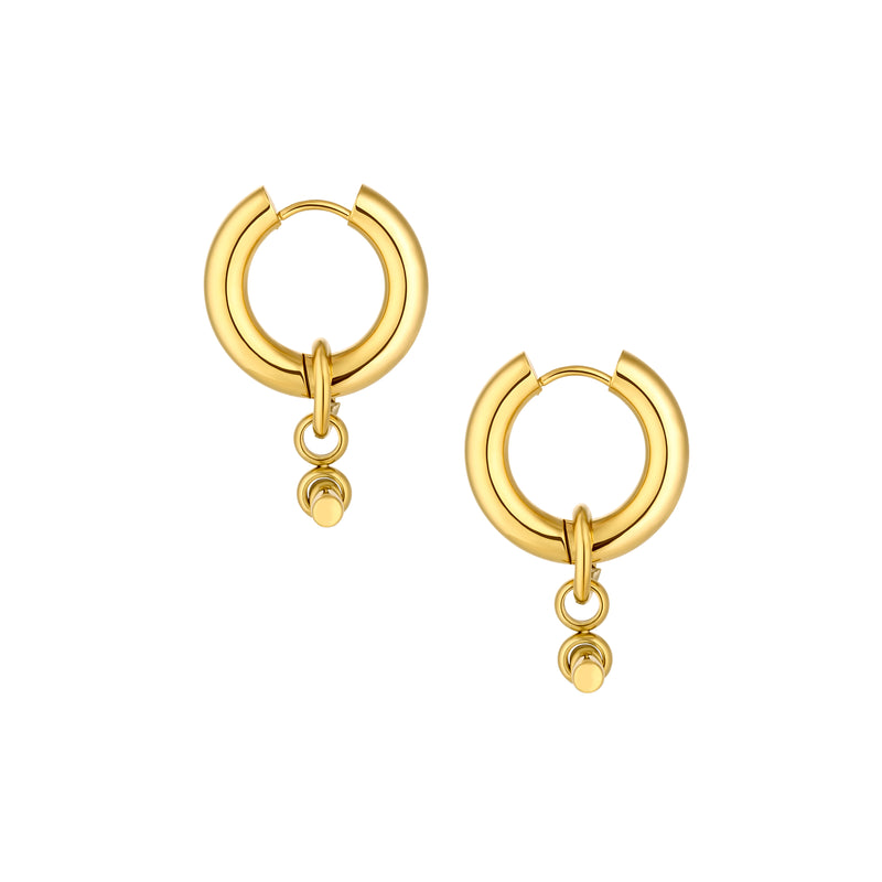 Amori Jean Hoop Earring Gold