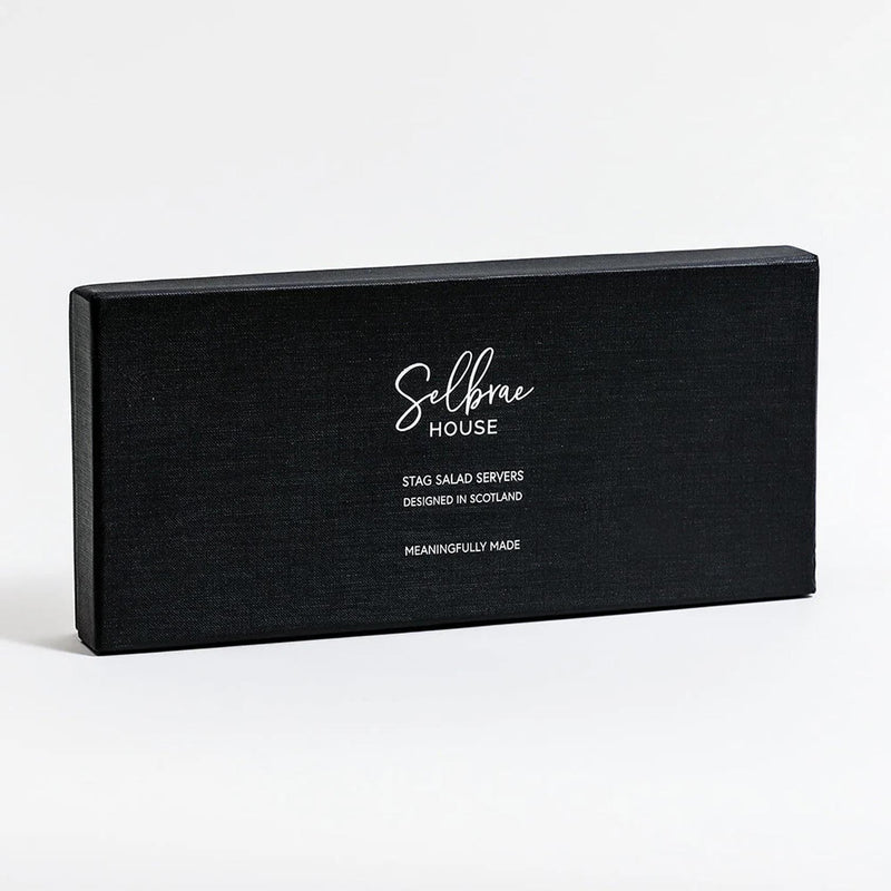 Selbrae House Stag Salad Server Set