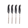Selbrae House Silver Cheese Knives, Set of 4
