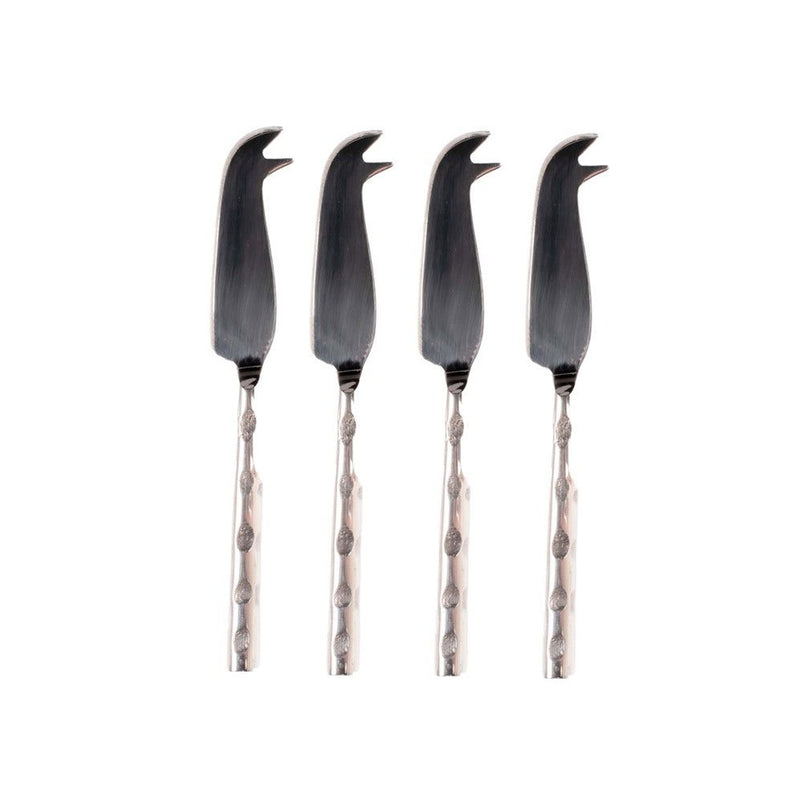 Selbrae House Silver Cheese Knives, Set of 4