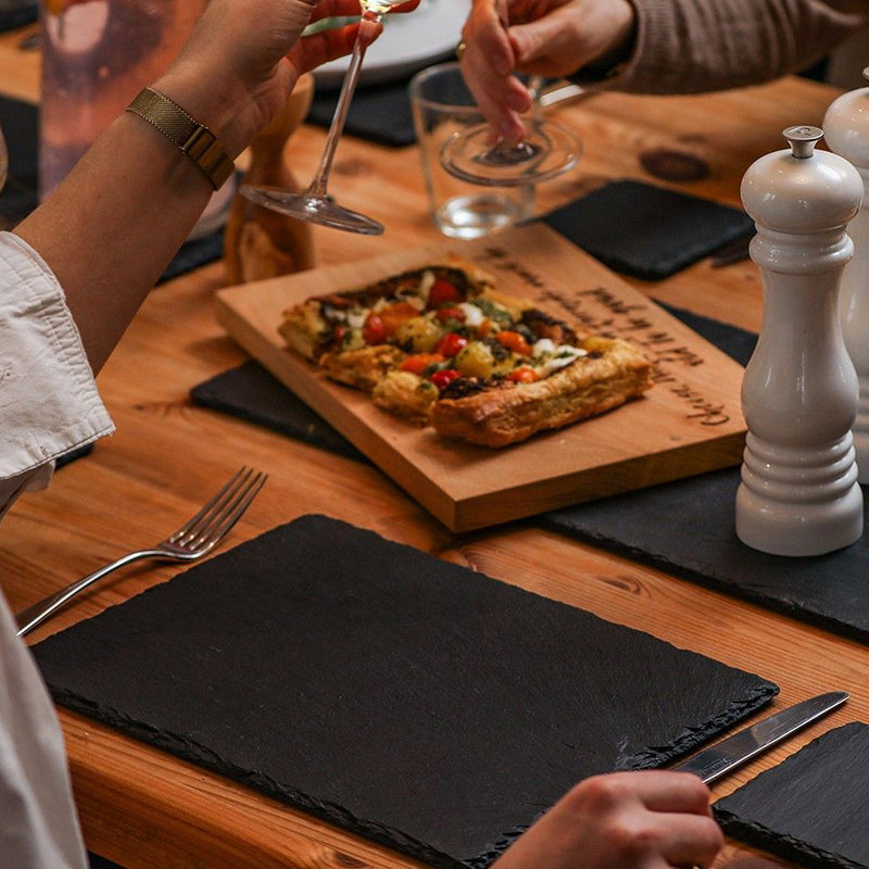 Selbrae House Rectangular Slate Place Mats, Set of 2