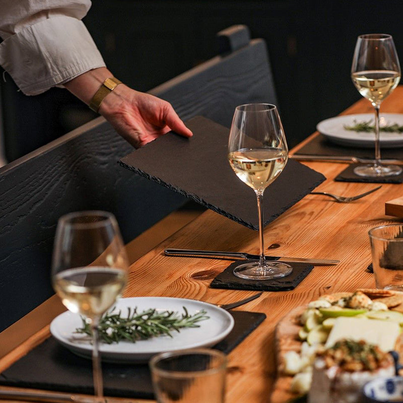 Selbrae House Rectangular Slate Place Mats, Set of 2