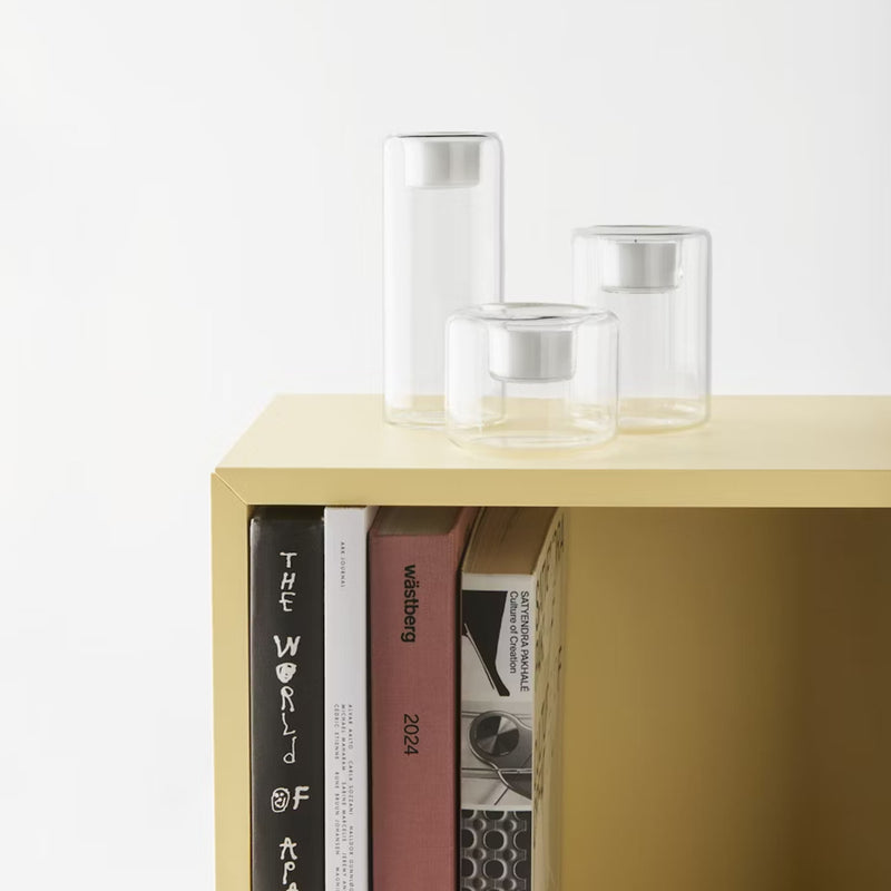 Kosta Boda Happy Votives, Clear, Set of 3