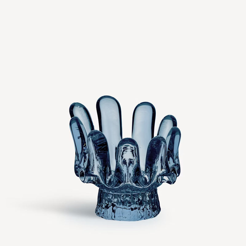 Kosta Boda Sunflower Circular Blue Votive, 92mm