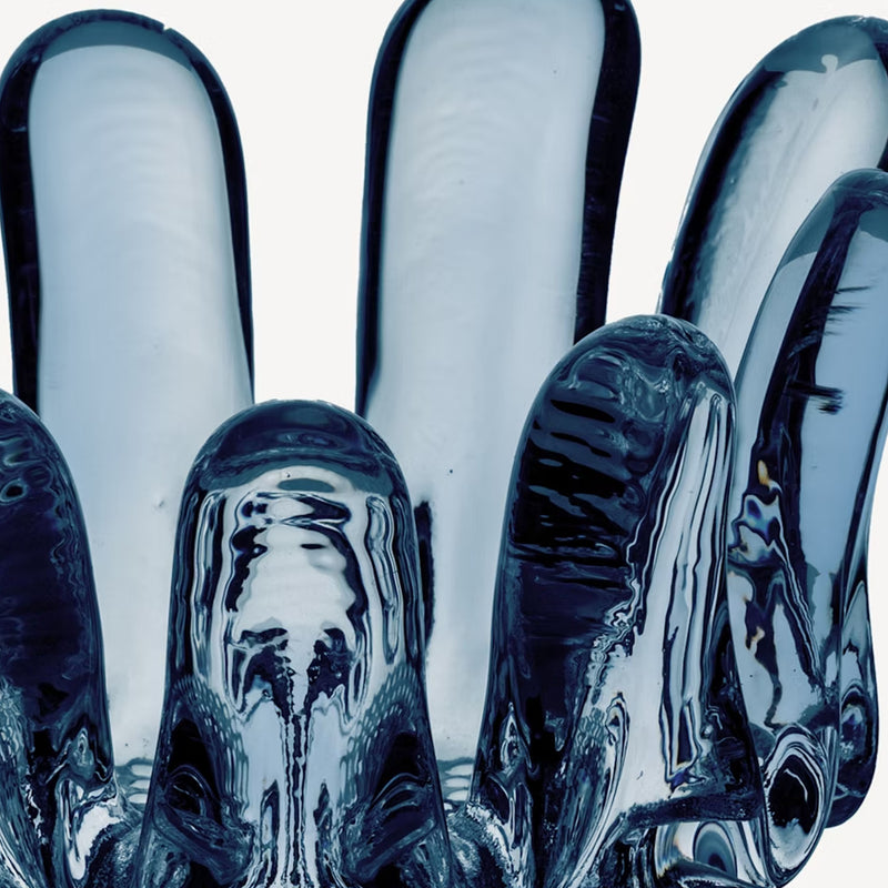 Kosta Boda Sunflower Circular Blue Votive, 92mm