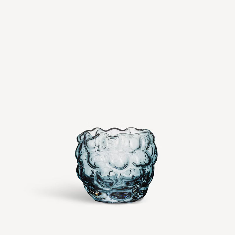 Kosta Boda Moss Votive Circular Blue, 73mm