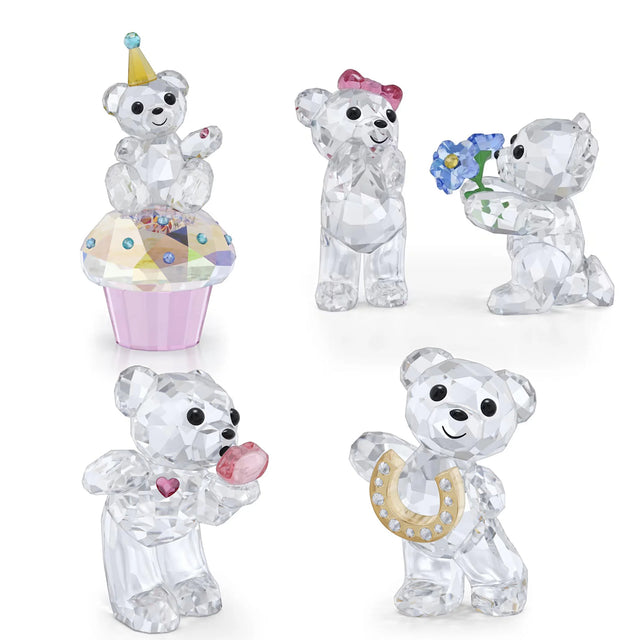 Swarovski Kris Bear Celebration Set