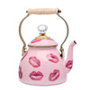 Mackenzie-Childs Kiss Me 2 Quart Tea Kettle