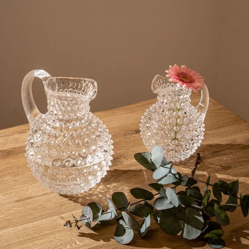 Klimchi Clear Hobnail Jug 1L