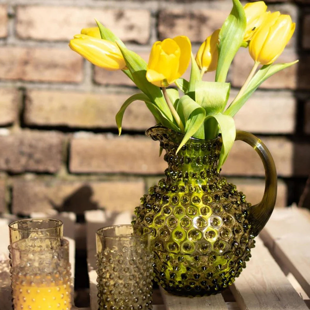 Klimchi Bonsai Green Hobnail Tumbler – David Shuttle Ltd