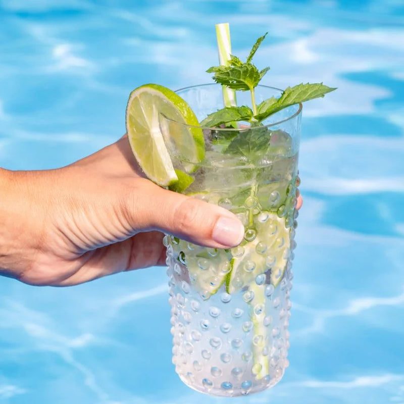 Klimchi Clear Hobnail Tumbler Large