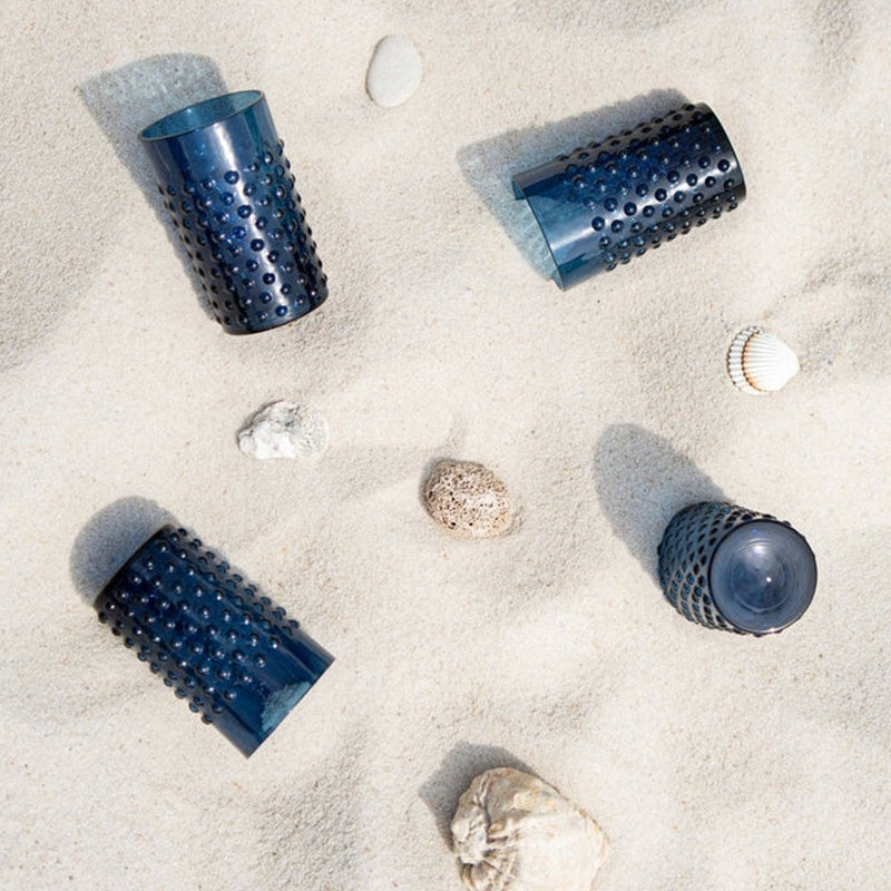 Klimchi Royal Blue Hobnail Tumbler