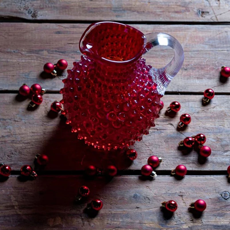 Klimchi Underlay Garnet Hobnail Large Jug 2L