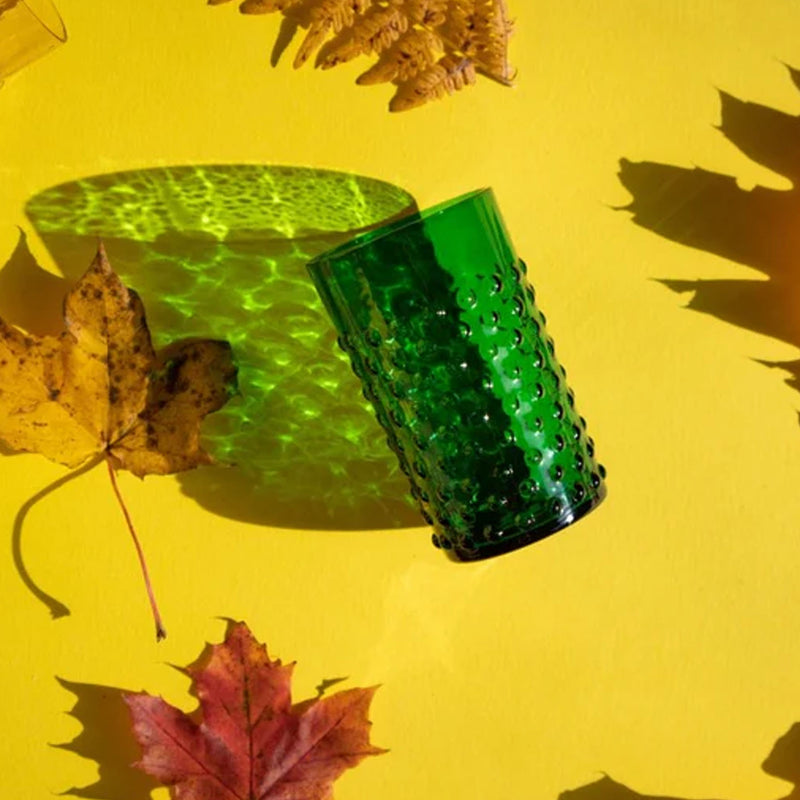 Klimchi Dark Green Hobnail Tumbler