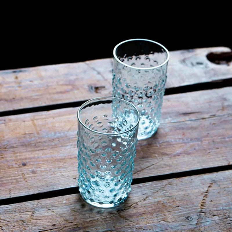 Klimchi Underlay Aquamarine Hobnail Tumbler