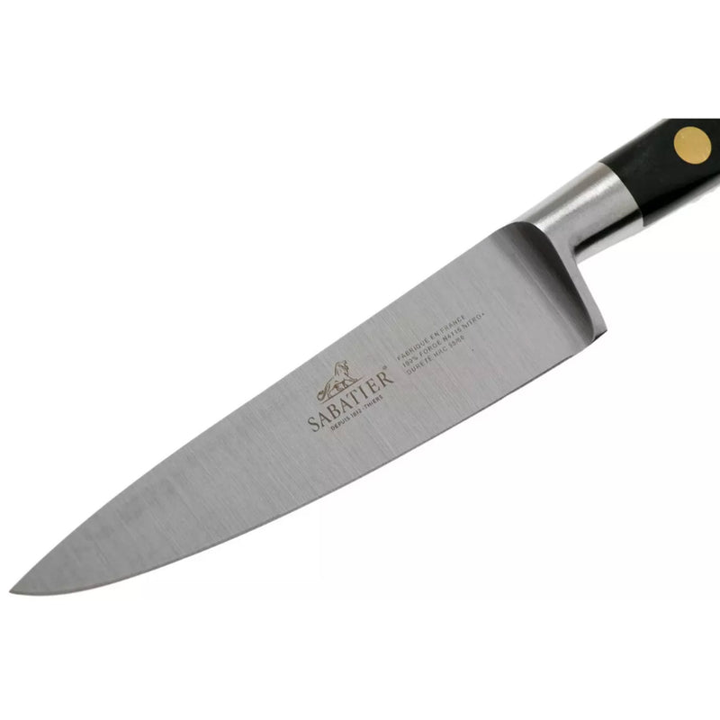 Sabatier 3pc 10cm Paring 13cm Utility 20cm Chef Knife Set - Ideal Brass