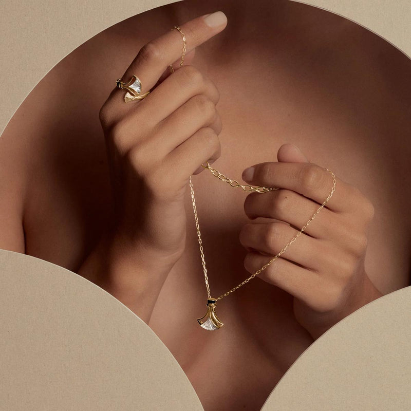 Lalique Larcade Necklace, Clear Crystal