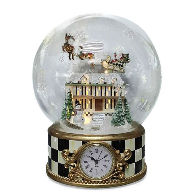 Mackenzie-Childs Christmas Magic Globe Clock