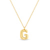 Amori Mary Initial Pendant Gold - G