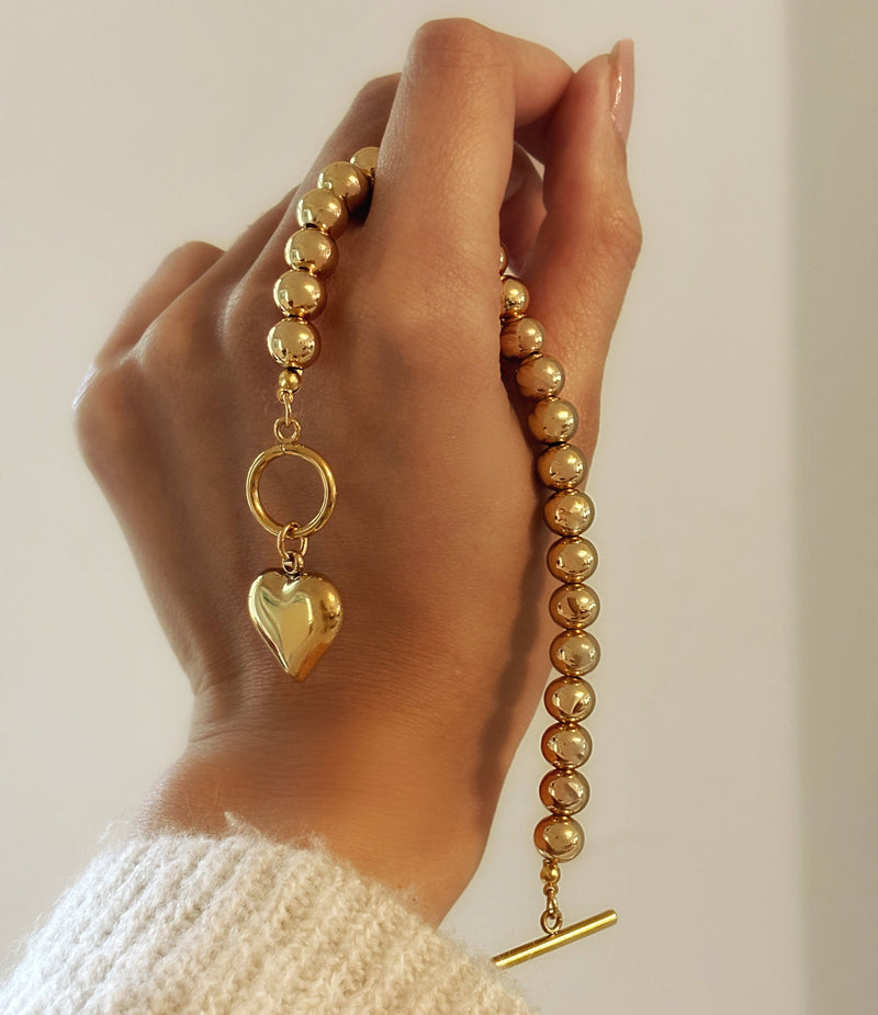 Amori Matilda Love Bracelet Gold