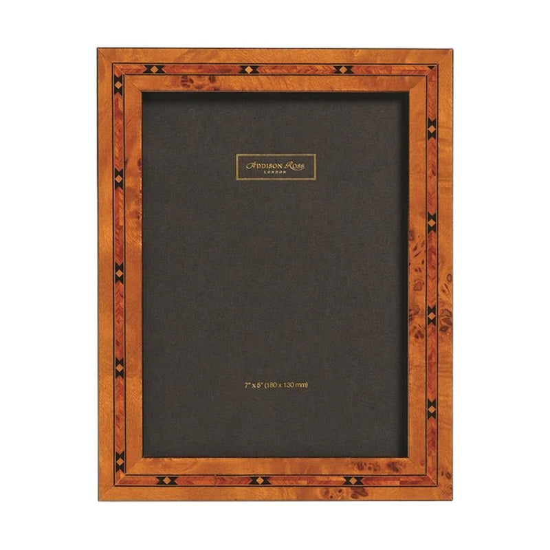 Addison Ross Star Marquetry Narrow Frame, 4 x 6