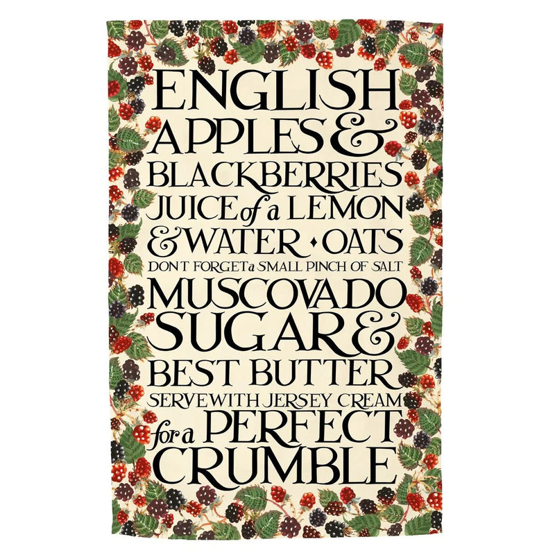 Emma Bridgewater Blackberry Crumble Tea Towel