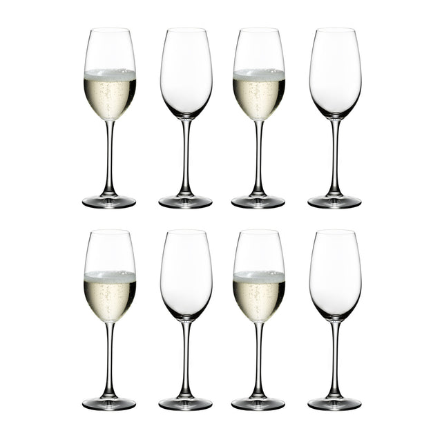 Riedel Ouverture Champagne Glasses, Set of 8