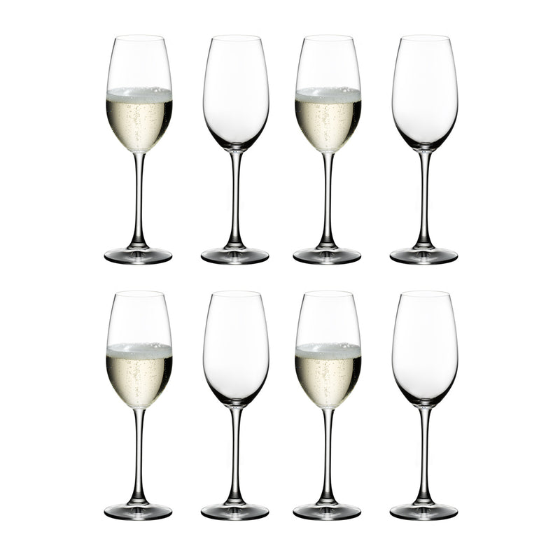 Riedel Ouverture Champagne Glasses, Set of 8