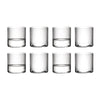 Riedel O Wine Tumbler H20 Optic All Purpose Tumblers, Set of 8