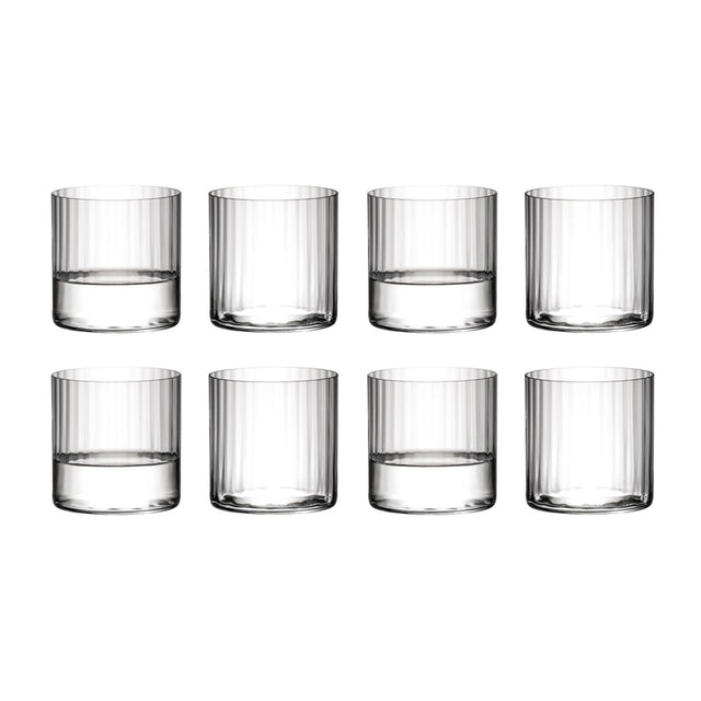 Riedel O Wine Tumbler H20 Optic All Purpose Tumblers, Set of 8