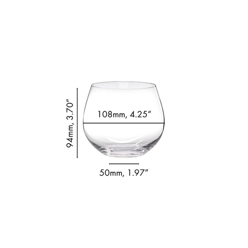 Riedel O Wine Tumbler Oaked Chardonnay Glasses, Set of 8